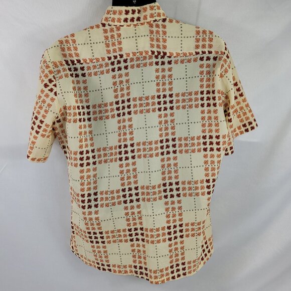 Oasis Men's Shop Palm Springs California Vintage Short Sleeve Button Shirt Large - Picture 2 of 3